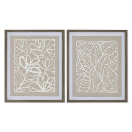 Cuadro Urban DKD Home Decor Beige Blanco 4 x 60 x 50 cm (2 Unidades) Precio: 54.79000032. SKU: B1FHMS7CNT