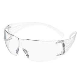 3M Gafas de Seguridad SecureFit 200, Lente Incolora Antivaho Antiarañazos, Resistencia a Impactos para Uso Exterior