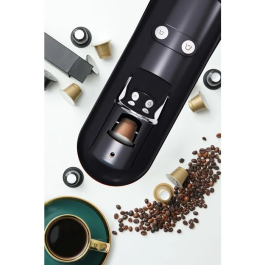 Arthur Martin AMN230N Cafetera de Cápsulas Espresso y Lungo - 1400 W - Negra