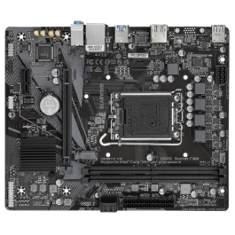 GIGABYTE H610M K V2 Placa base para Intel 14ª Gen, DDR5, M.2 NVMe PCIe 3.0 x4, LAN GbE, USB 3.2 Gen 1, Factor de Forma Micro ATX