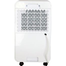 Oceanic Deshumidificador de Aire Eléctrico 12 L/día | Secado de Ropa, Silencioso, 25m², Depósito 2L, Desagüe Continuo, LED
