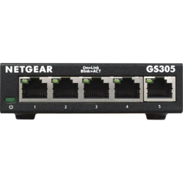 Netgear GS305v3 Switch Gigabit Ethernet 5 Puertos RJ-45 10/100/1000Mbps Metal EU MODEL