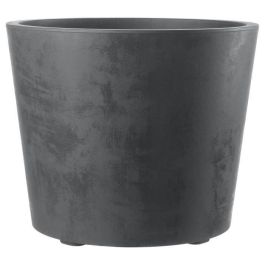Maceta Jarrón - DEROMA - Millennium R - Antracita - Con reserva de agua - Ruedas - 59 cm Precio: 93.49999967. SKU: B17X72YTP6
