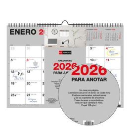Calendario (2026) Miquelrius Pared Basic Mensual Para Escribir A3 420X296 Precio: 9.5000004. SKU: B1EMB9C4CR