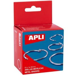 Apli Anillas Metálicas Articuladas Ø51 mm Caja 10 Ud Niqueladas Precio: 2.50000036. SKU: B1A6N5JA2Y