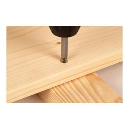 Wolfcraft 2408000 Juego de 2 puntas dobles ranura/estrella, Pz 1 y Pz 2, 60mm, acero S2