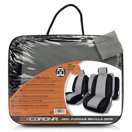 Fundas para Asientos de Coche BC Corona Sevilla Gris (11 pcs)