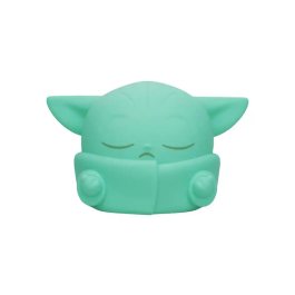Wondee Lámpara Mandaloriano Grogu (Baby Yoda) de Silicona, Luz Nocturna Suave y Táctil