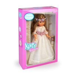 Famosa Muñeca Nancy Comunión Rubia 48 cm con Corona de Flores Reedición 2023