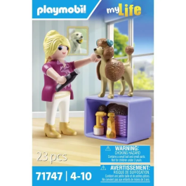 Playmobil Peluquería Canina My Life Juego para Niños +4 Años