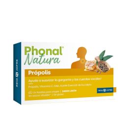 Phonal Natura Pastillas para Chupar de própolis, miel, eucalipto y vitamina C Sabor Limón para Garganta y Sistema Inmune 24 unidades Precio: 5.50000055. SKU: B14P8ZCQG3
