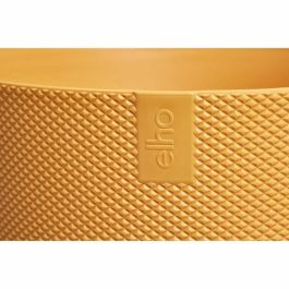 Elho ELH2943203511900 Maceta Jazz Redonda Amarilla, L 35 x An 34,5 x Al 32 cm, para Interior, 100% Reciclada