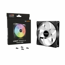 Be Quiet BL126 Light Wings LX - Ventilador de caja PWM de 140 mm