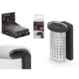 Kinvara Filtro Té Negro 4x6x4 cm - Plástico PP y Metal 430S-S (24 Unidades) Precio: 20.98999947. SKU: B14MPWQ2PM