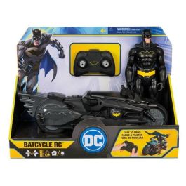Batman SPI6072896 Batmoto RC con Figura de Batman 30 cm Batman SPI6072896 Batmoto RC con Figura de Batman 30 cm