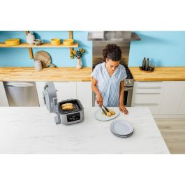 Ninja ON400EU Speedi Freidora sin Aceite Air Fryer, Olla Rápida y Multicooker 10 en 1 - 5,7 L