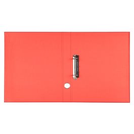 Liderpapel Módulo 4 archivadores folio 2 anillas mixtas 25mm rojo