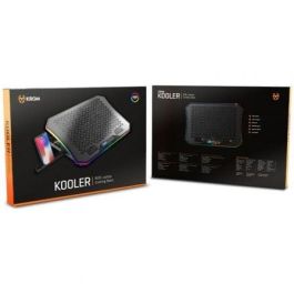 Soporte Refrigerante Krom Kooler para Portátiles hasta 19"/ Iluminación LED Soporte Refrigerante Krom Kooler para Portátiles hasta 19"/ Iluminación LED