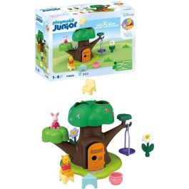 Playmobil Junior Disney: Winnie The Pooh Casa del Árbol Juguete Educativo para Niños Pequeños