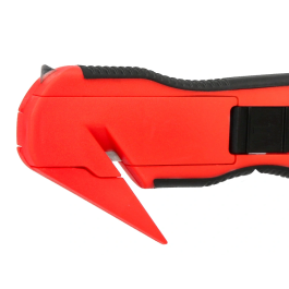 Q-connect xd-g03 Cúter de Seguridad Mango Plástico Ancho Cuchilla 18 mm Blíster 1 Unidad