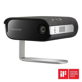 ViewSonic M1XG Portable Projector, WVGA (854x480), 360 LED Lumns, LED light source, 25dB (Eco), Wifi & BT, HarmanKardon 3W SPK x2 (w/cube) Precio: 487.50000002. SKU: B1KB57EE3D