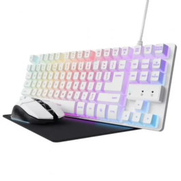 Trust Gaming Pack Gaming GXT 794W Teclado RGB Ratón RGB Alfombrilla Nº artículo 25233 Precio: 32.49999984. SKU: B1B7ZFSV67