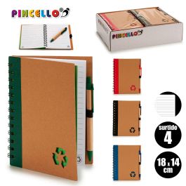 Libreta Carton Recicl Y Boli 18X14Cm Surtidos Pincello (24 Unidades) Libreta Carton Recicl Y Boli 18X14Cm Surtidos Pincello (24 Unidades)