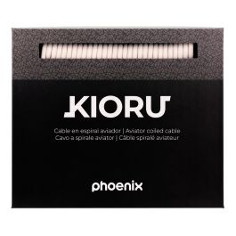 Phoenix technologies Kioru Cable Aviador en Espiral para Teclado Mecánico Tipo C - Estilo Profesional y Minimalista