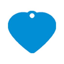 Placa identificativa para collar Imarc Heart Azul Precio: 6.89000015. SKU: B1DSVEMFQV