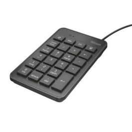 Trust Teclado Numérico Xalas Cable Usb Ultrafino 23 Teclas Tamaño Normal + 5 Teclas Multimedia Negro Trust Teclado Numérico Xalas Cable Usb Ultrafino 23 Teclas Tamaño Normal + 5 Teclas Multimedia Negro