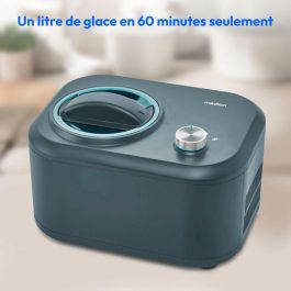 Medion MED1717434086732 Máquina de Helados con Compresor, 1 Litro, para Helado, Yogur Helado y Sorbete