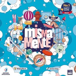 SD GAMES Mismamente Español Juego de Mesa Familiar, +10 años, 3-6 Jugadores, 30-45 min