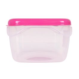 Dem Fiambrera Hermética Rectangular de 2 L Apta para Microondas (12 Unidades)