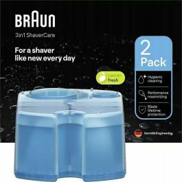 Braun BRA1738450882080 Cartucho de limpieza Clean & Renew CCR2 para estación SmartCare - Paquete de 2
