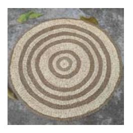 Alfombra Boho DKD Home Decor Beige Marron 1 x 150 x 150 cm Precio: 87.5000005. SKU: S3038171