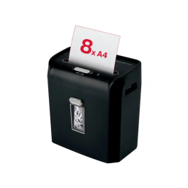 Destructora Rexel Promax Qs Rps812 (8H Tiras) Nv.Seg.2 - Tira 6 Mm - Dep.12L