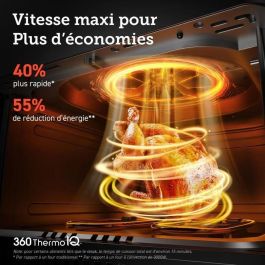 Cosori COS0810043377409 Freidora sin aceite, Edición Chef de doble fuego, 6.4 L, 12 programas, 5 brochetas, parrilla, 1700W, Negro