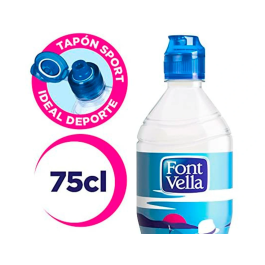 Font Vella Agua Mineral Natural Botella 750 ml