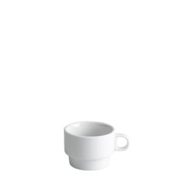 VIEJO VALLE Taza CONSUL para café Moca, capacidad 8 cl (9 x 7 x 4.5 cm), vajilla blanca apilable (Set de 6) Precio: 2.50000036. SKU: B1H25HYAV4