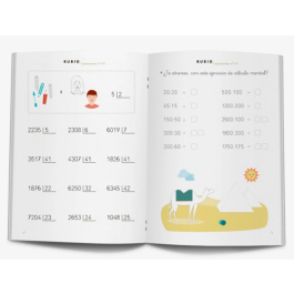 Rubio Cuaderno Competencia Matemática 4º Primaria Formato A4