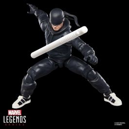 HASBRO Figura Daredevil Marvel Legends Series The Man Without Fear 15cm Articulada con 5 Accesorios y Bastón de Combate