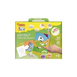 Jovi Juego Pinta con Arena de Colores Dinosaurios Play&Fun - Kit de Manualidades Temático Infantil Precio: 13.89000019. SKU: B163DR82K2