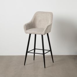 Taburete Beige Tejido-Metal Contract 54 X 41,50 X 109 cm Precio: 150.0037. SKU: B1GZZNC5BC