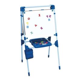 Pizarra 2 en 1 magnetica y para tizas 63x60x120 cm incluye 64 piezas Pizarra 2 en 1 magnetica y para tizas 63x60x120 cm incluye 64 piezas