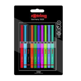 Rotring Rotulador Fineliner con Punta Metálica 0,4 mm, Pack de 10 Colores Surtidos Precio: 8.49999953. SKU: B1A5WC2WSR