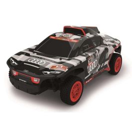 Coche radio control audi rs q e-tron 1:10, emisora 2,4ghz y bateria de 7,4v ¡carrocería termo-conformada muy resistente! 40x14x20 cm