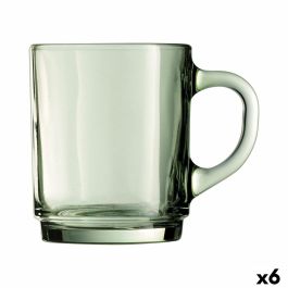 Taza Luminarc Alba Verde Vidrio 250 ml (6 Unidades) Precio: 21.58999975. SKU: B1EE4Q88RE