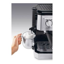 Delonghi BCO421.S Cafetera Espresso Combinada 15 Bar con Portafiltros ESE y Depósito 1L Acero Inoxidable Delonghi BCO421.S Cafetera Espresso Combinada 15 Bar con Portafiltros ESE y Depósito 1L Acero Inoxidable