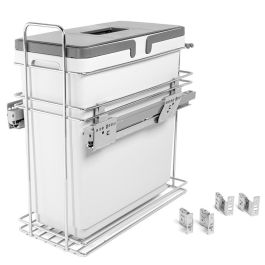 VIBO Modulo Cubo Basura Extraible Kombi 1x33L para Mueble 300mm con Tapa Antiolores, Guías Extracción Total y Cierre Amortiguado Precio: 130.5000004. SKU: B192QHT5CT
