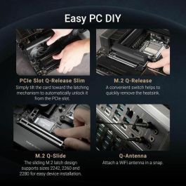 ASUS ProArt X870E-Creator WiFi Placa Base ATX AM5 DDR5 Wi-Fi 7 AMD X870E para PC